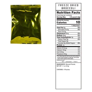 120 Serve Emergency Food Vegetable Bucket