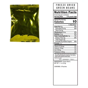 120 Serve Emergency Food Vegetable Bucket