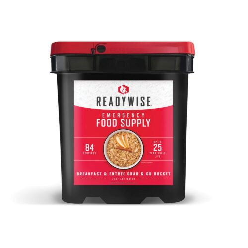 84 Serve Gluten Free Emergency Food Bucket