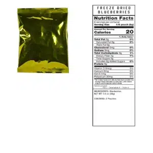 120 Serve Emergency Food Fruit Bucket